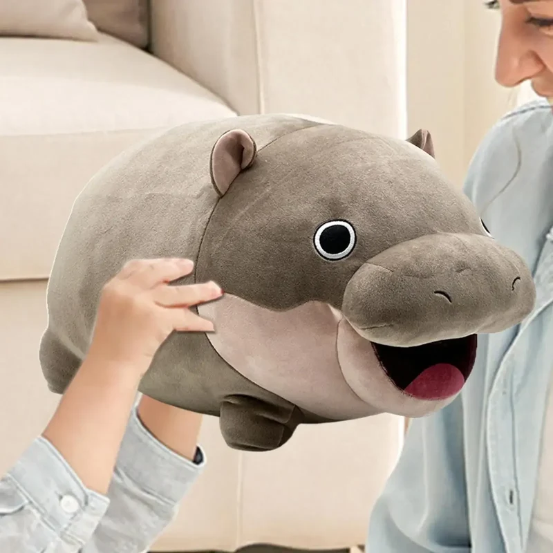 Super Niedliches Moo Deng Hippo Kuscheltier