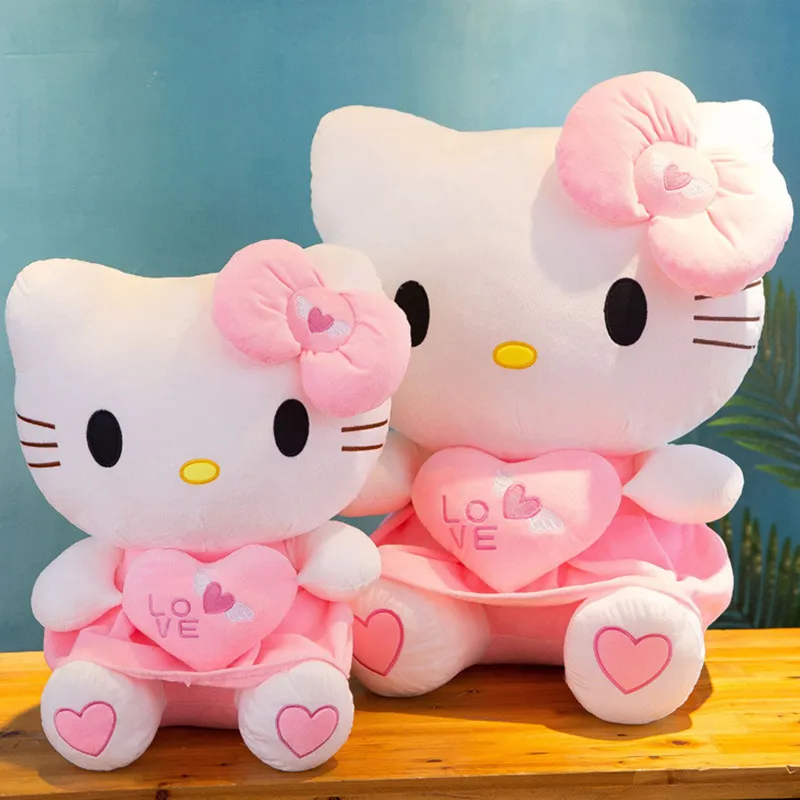 Pinkes Kawaii Kitty Plüschtier (25cm oder 30cm)
