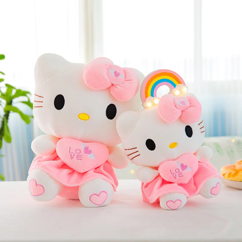 Pinkes Kawaii Kitty Plüschtier (25cm oder 30cm)