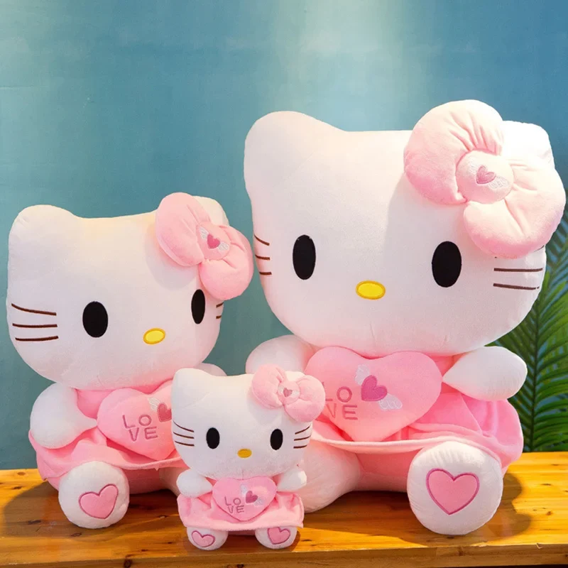 Pinkes Kawaii Kitty Plüschtier (25cm oder 30cm)