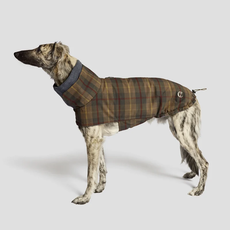 Hundemantel Brooklyn Waxed Tartan