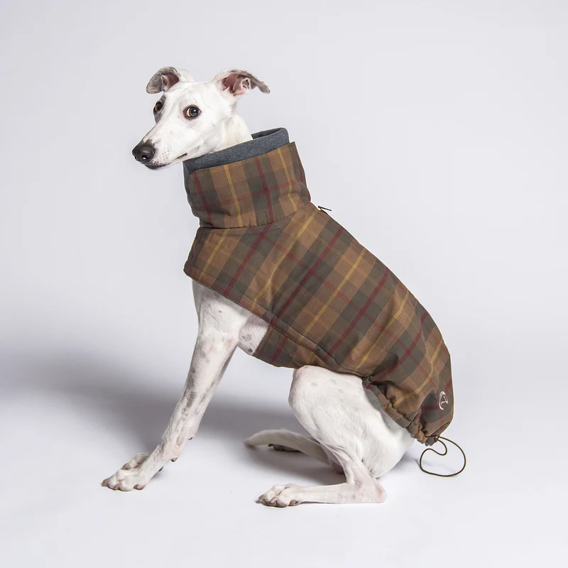 Hundemantel Brooklyn Waxed Tartan
