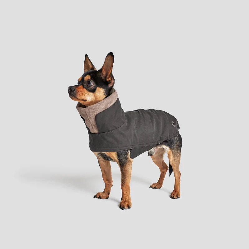 Hundemantel Brooklyn Graphit