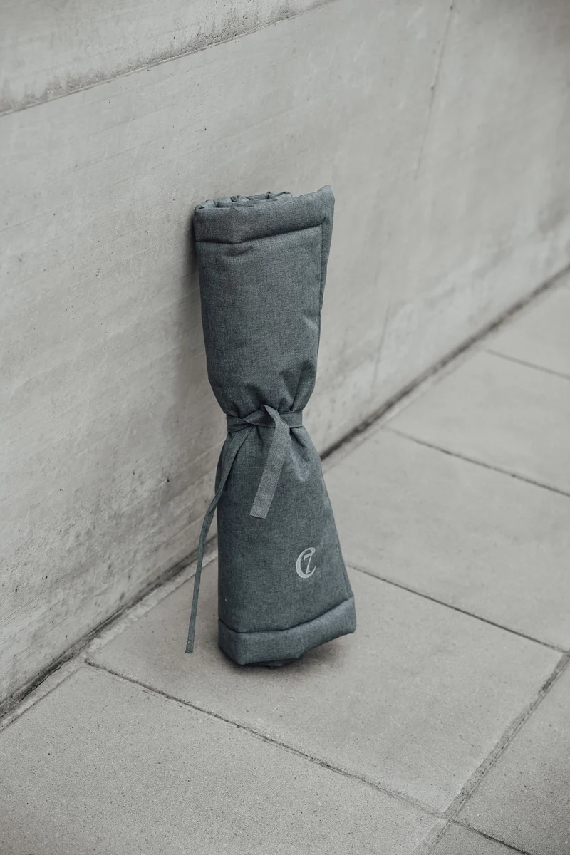 Hundematte Wasserabweisend Mid Grey - Dark Grey