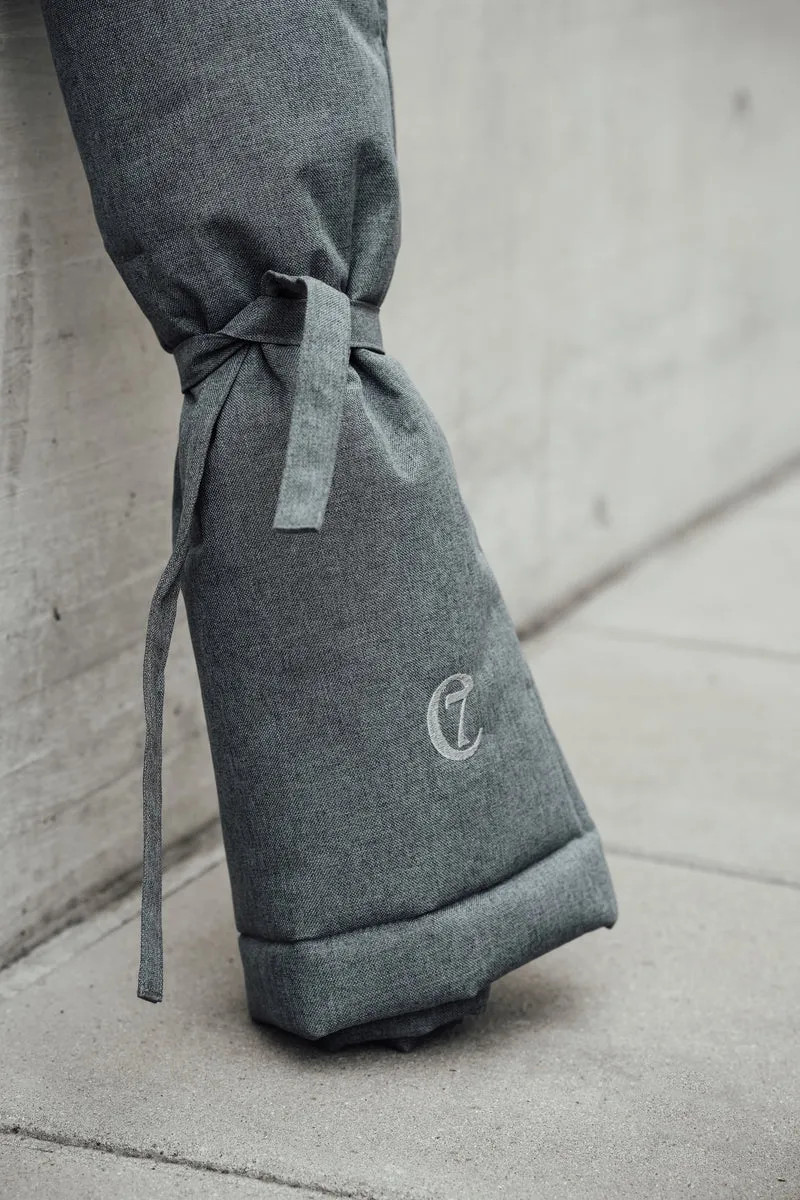 Hundematte Wasserabweisend Mid Grey - Dark Grey