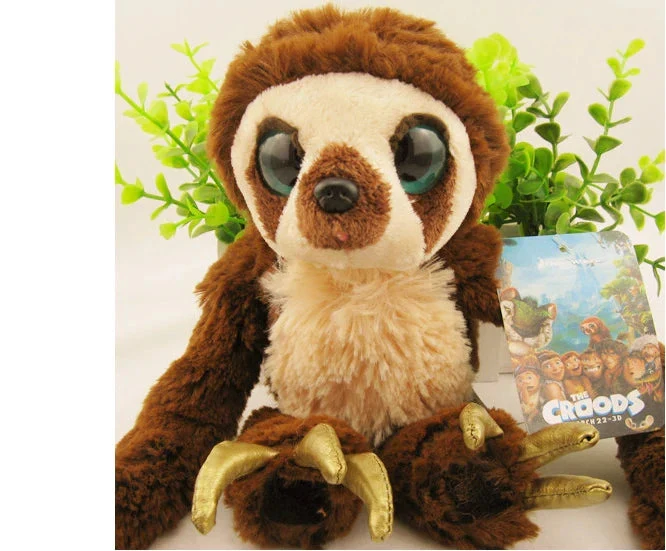 Plüschtier Croods Faultier – Kuscheltier - Stofftier weich