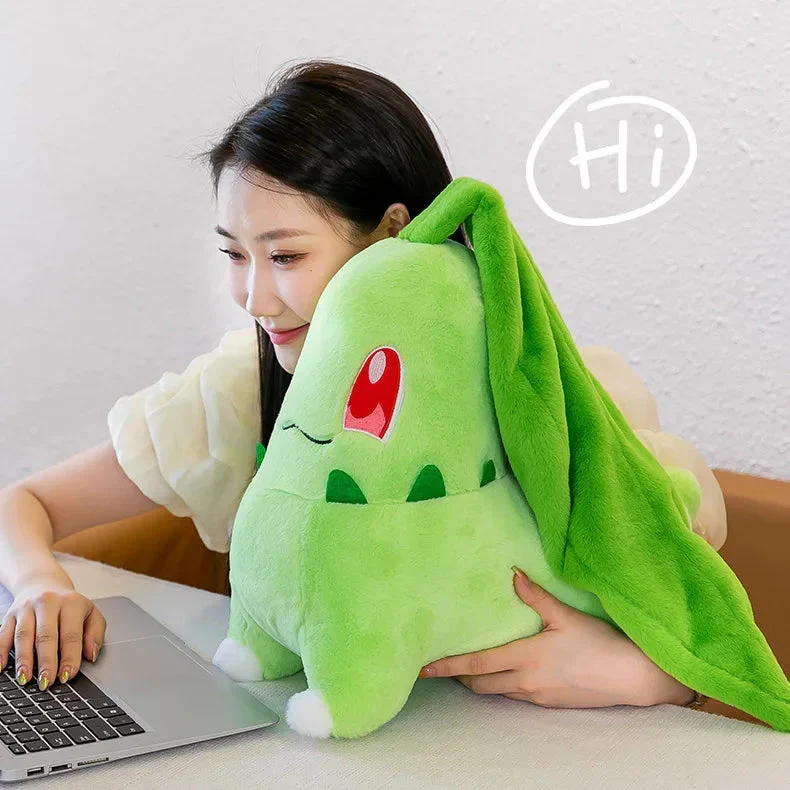 Plüschtier Chikorita – Kuscheltier - Stofftier weich