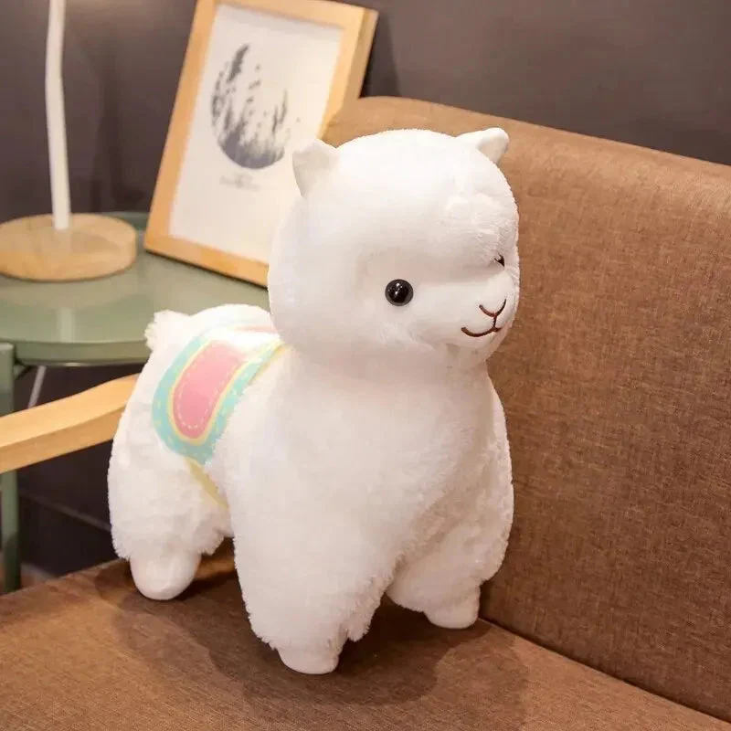 Plüschtier Alpaka Llama – Kuscheltier - Stofftier weich