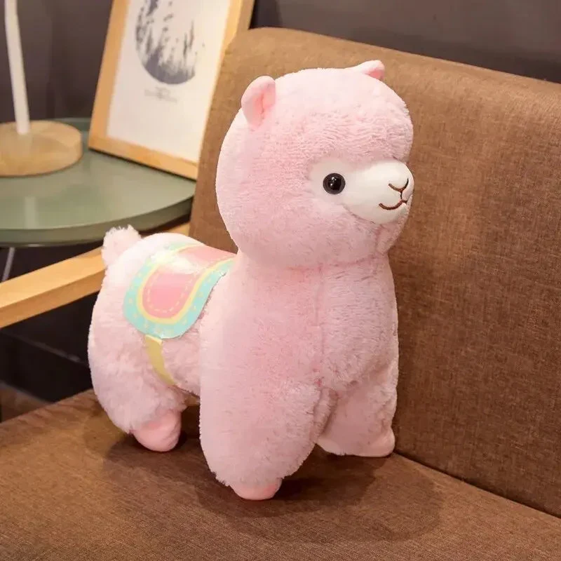 Plüschtier Alpaka Llama – Kuscheltier - Stofftier weich