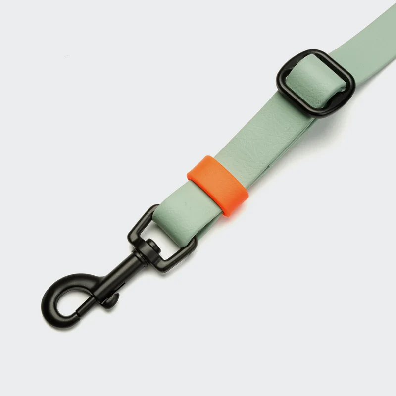 Freihandleine BioThane Ipanema Mint-Neon Orange