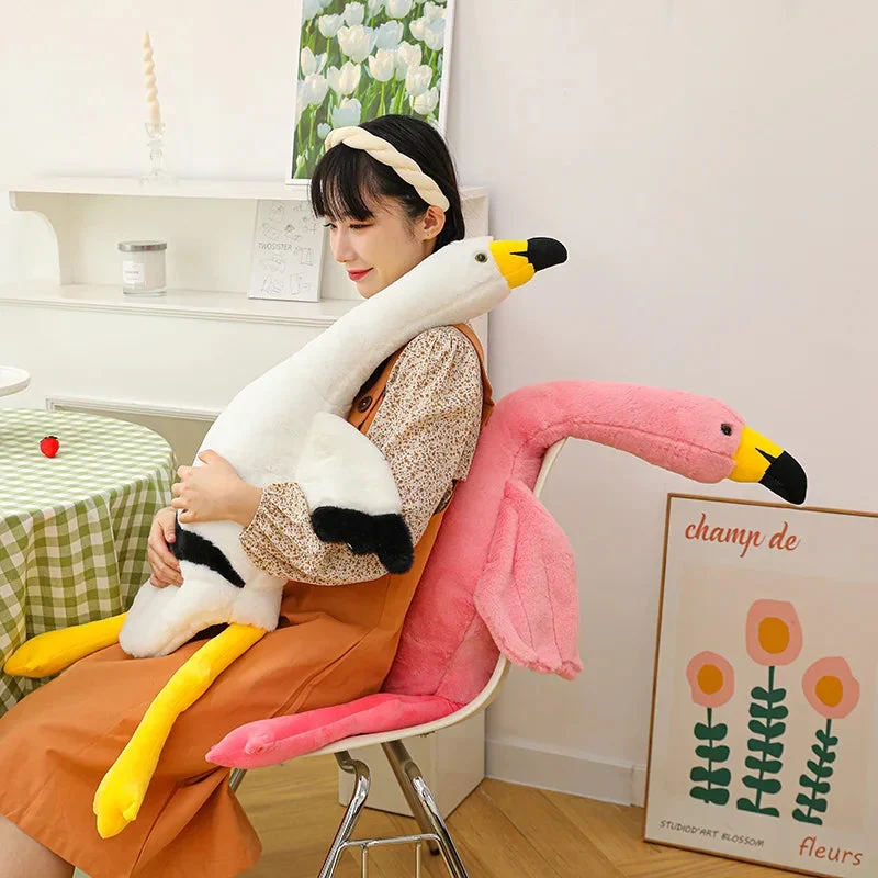 Plüschtier Flamingo – Kuscheltier - Stofftier weich
