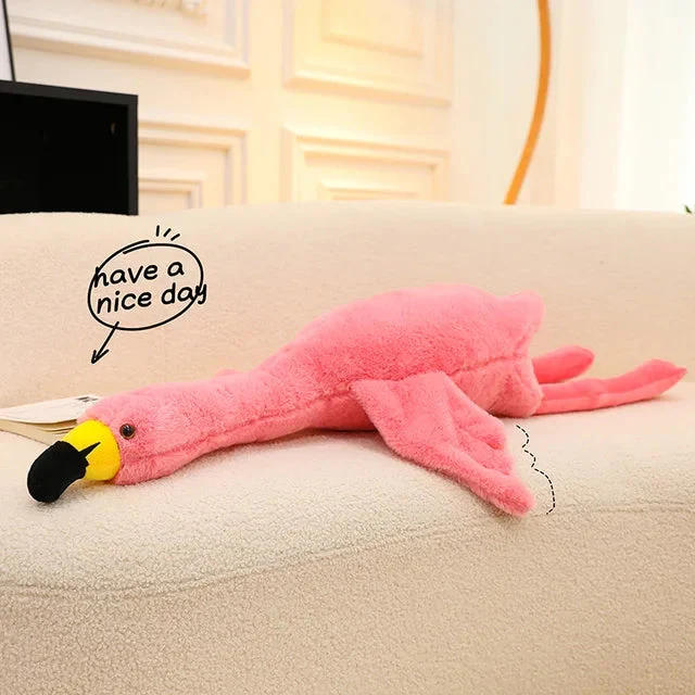 Plüschtier Flamingo – Kuscheltier - Stofftier weich