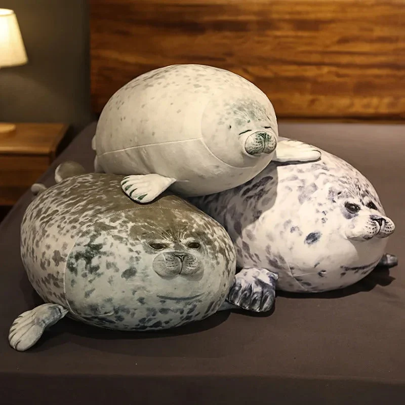 Plüschtier Graufisch – Kuscheltier - Stofftier weich