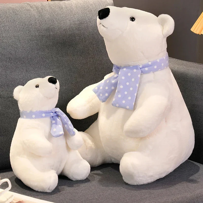 Plüschtier Eisbär – Kuscheltier - Stofftier weich