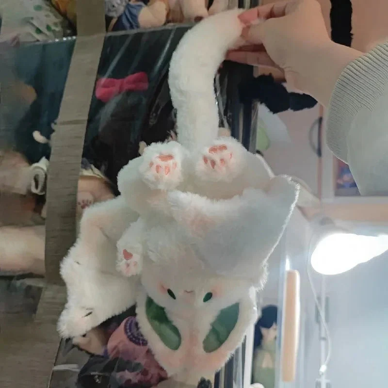 Plüschtier Weiße Fledermaus – Kuscheltier - Stofftier