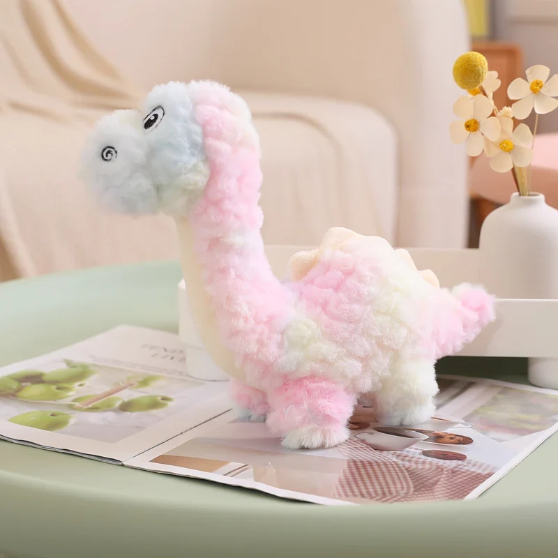 Schillernde Dinosaurier Plüschtiere (ca. 25cm)