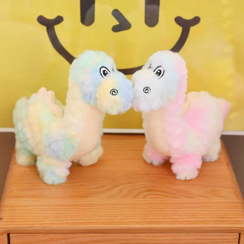 Schillernde Dinosaurier Plüschtiere (ca. 25cm)