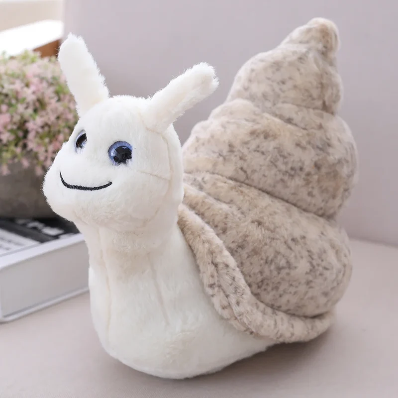 Lachende Schnecke Kuscheltier (ca. 17cm, 20cm oder 26cm)