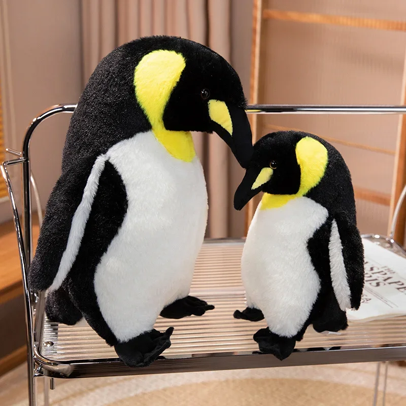 Plüsch Pinguin Stofftier (25, 35 oder 50cm) realistisches Aussehen