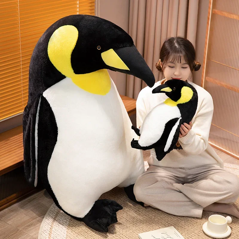 Plüsch Pinguin Stofftier (25, 35 oder 50cm) realistisches Aussehen