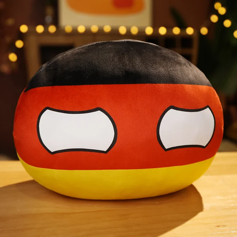 Meme Plüsch Länderball-Kissen Bälle in verschiedenen Größen
