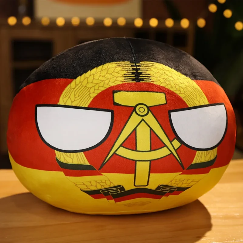 Meme Plüsch Länderball-Kissen Bälle in verschiedenen Größen