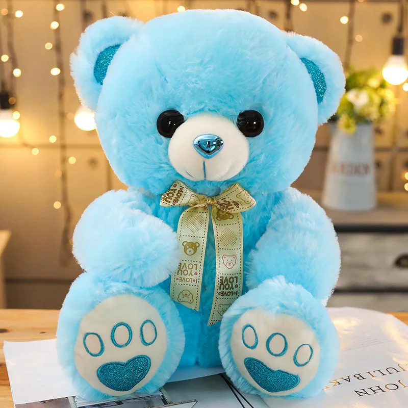 Großer plüschiger Teddybär Stofftier (35cm oder 50cm)