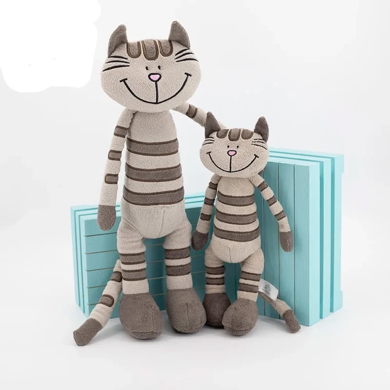 Lustige Plüsch Katze oder Stoff Hund