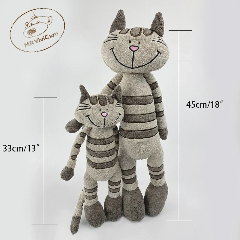 Lustige Plüsch Katze oder Stoff Hund