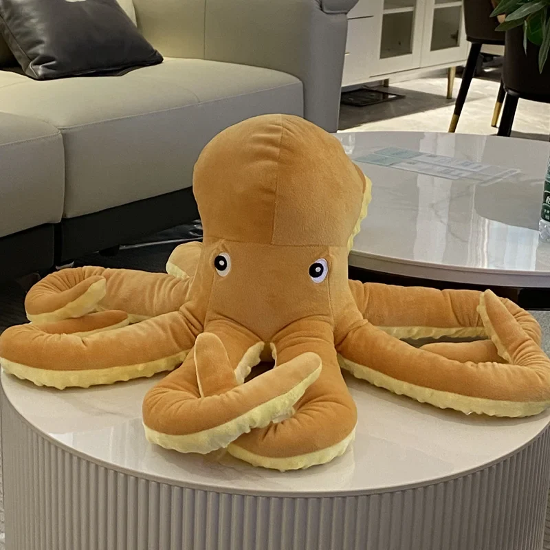 Gelber Tintenfisch Plüsch Oktopus (40, 60 oder 80cm)