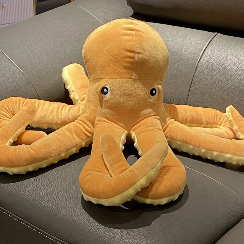 Gelber Tintenfisch Plüsch Oktopus (40, 60 oder 80cm)