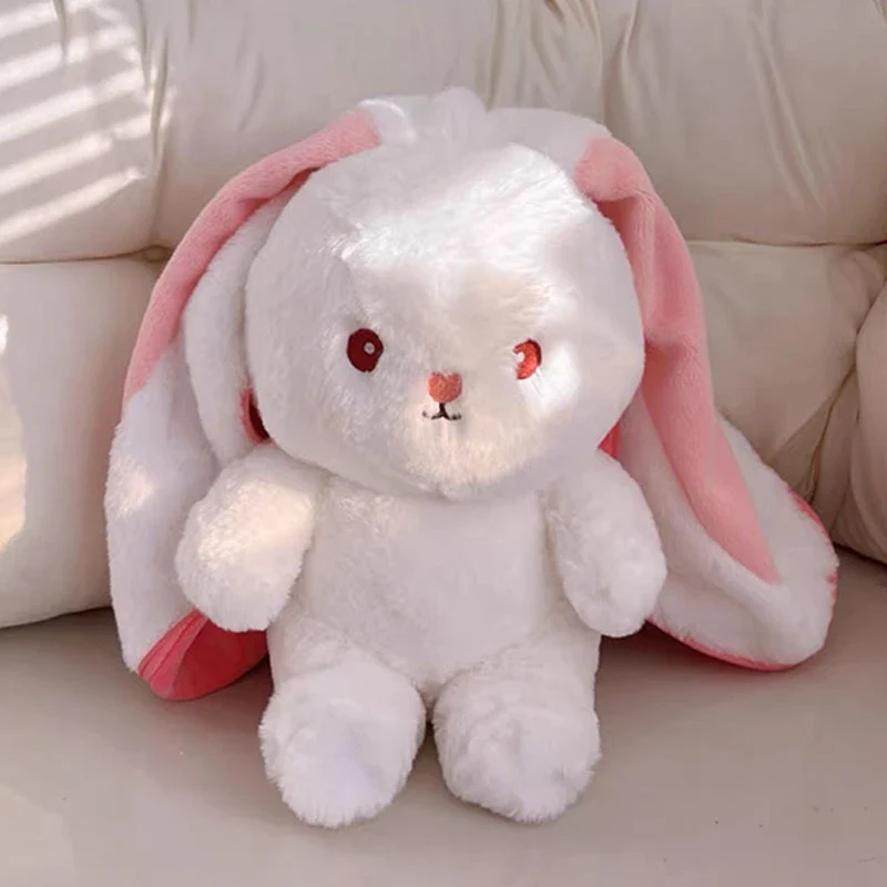Niedliches Erdbeer oder Karotten Häschen Hase Kuscheltier (ca. 25cm)