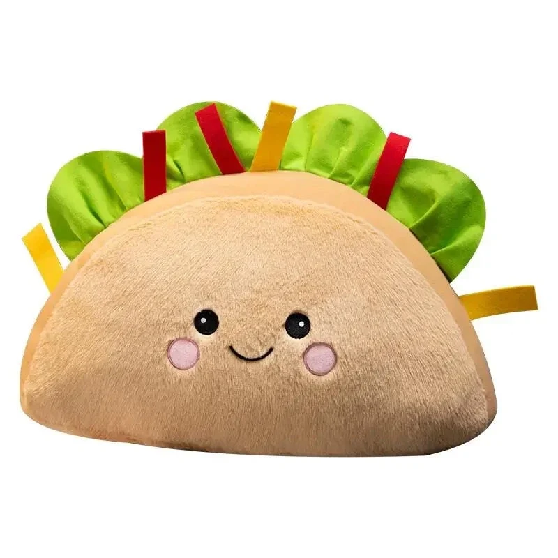 Pizza oder Taco als Kuscheltier