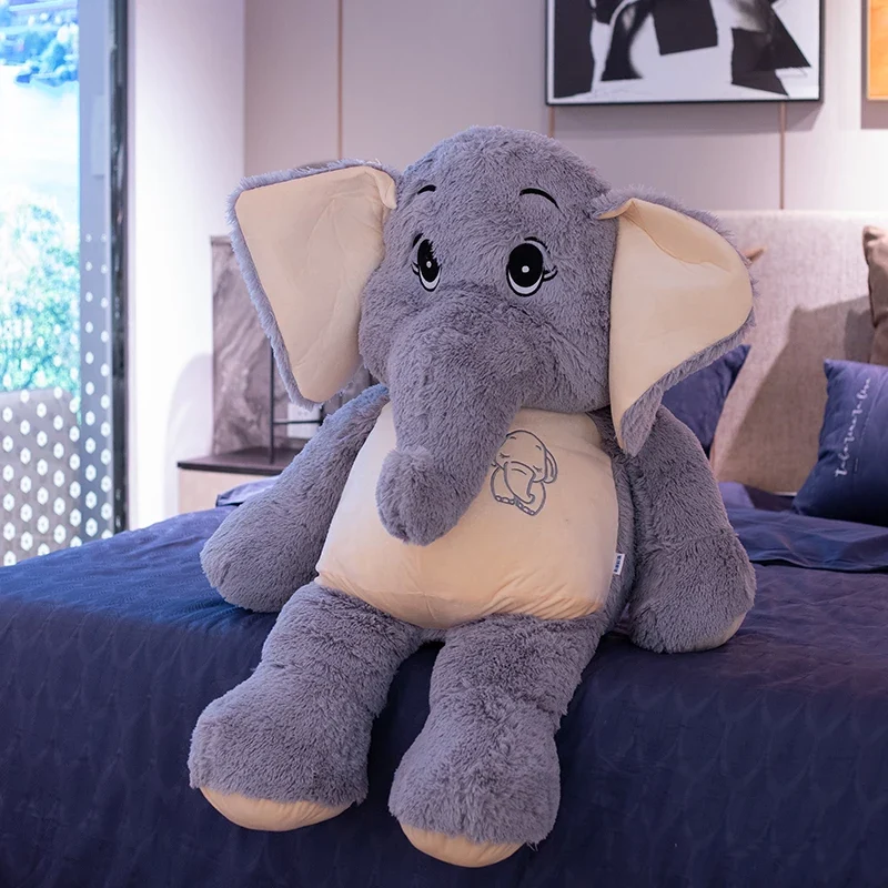Lila Laune Comic Elefant Stofftier (ca. 38 - 68cm)