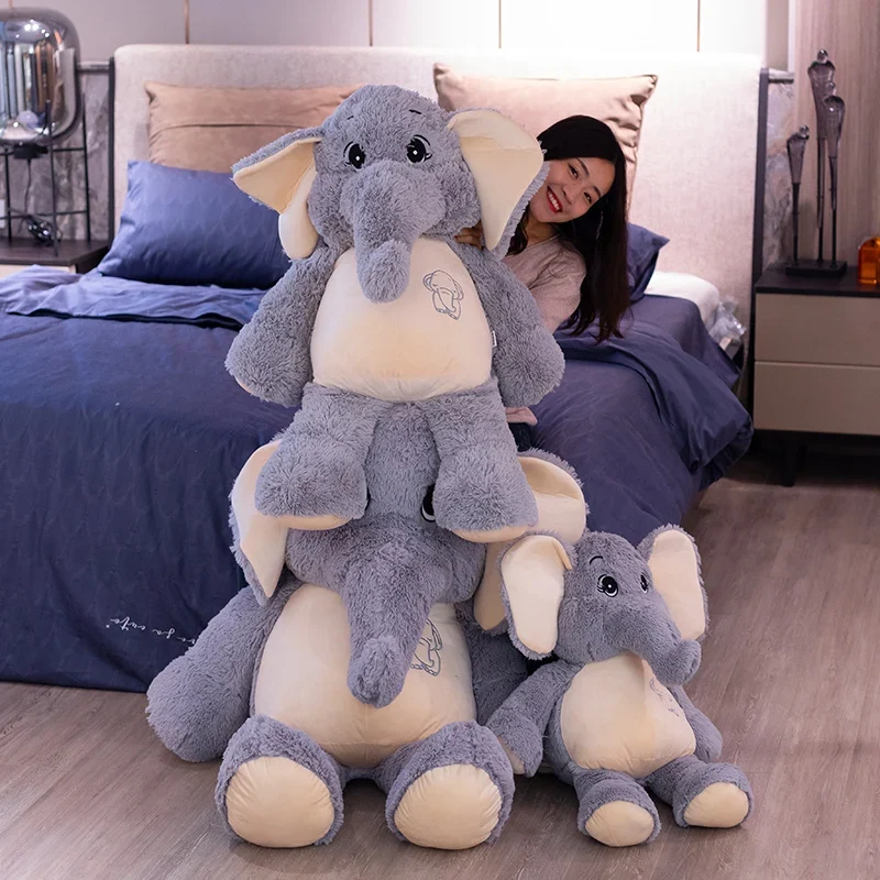 Lila Laune Comic Elefant Stofftier (ca. 38 - 68cm)