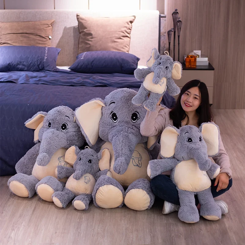 Lila Laune Comic Elefant Stofftier (ca. 38 - 68cm)