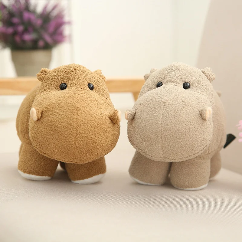 Niedliche Hippo oder Elefanten Stofftiere (ca. 20 bis 35cm)