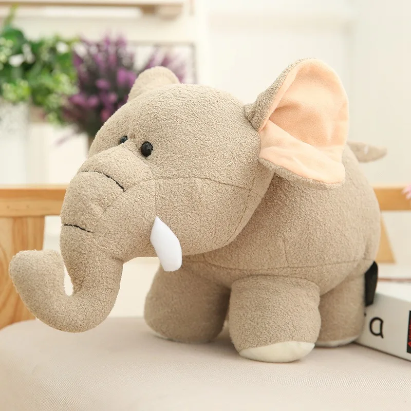 Niedliche Hippo oder Elefanten Stofftiere (ca. 20 bis 35cm)