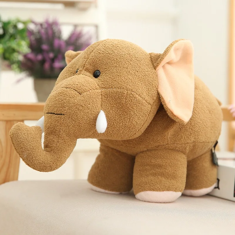 Niedliche Hippo oder Elefanten Stofftiere (ca. 20 bis 35cm)