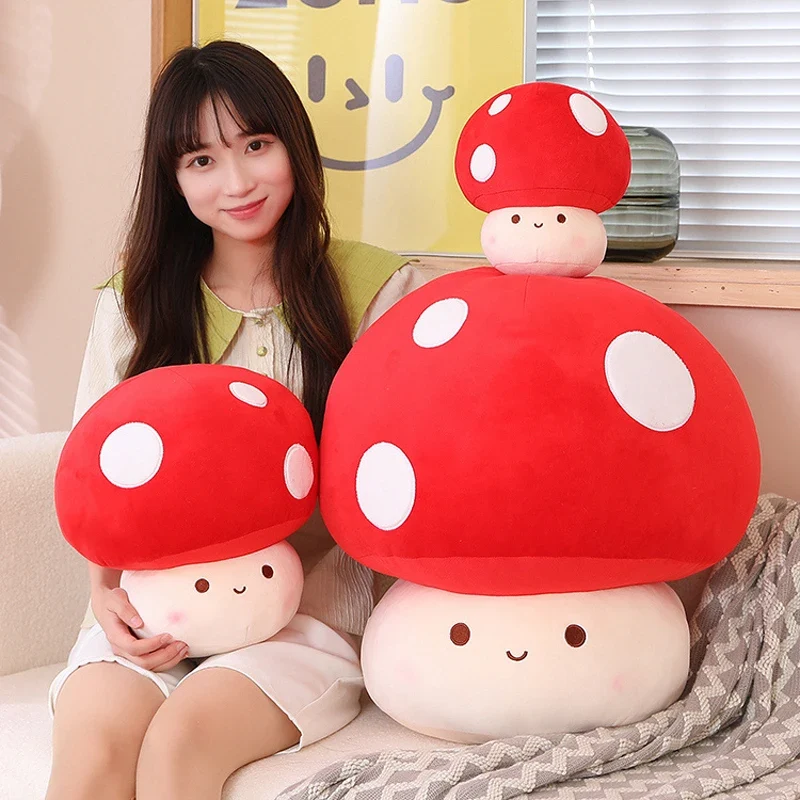 Kawaii Plüsch Pilz (ca. 23, 30 oder 60cm)