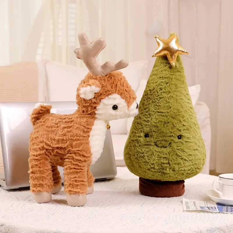 Plüschtier Weihnachtsreindeer – Kuscheltier - Stofftier
