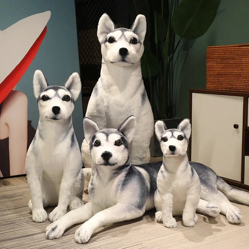 Plüschtier Siberian Husky – Kuscheltier - Stofftier weich