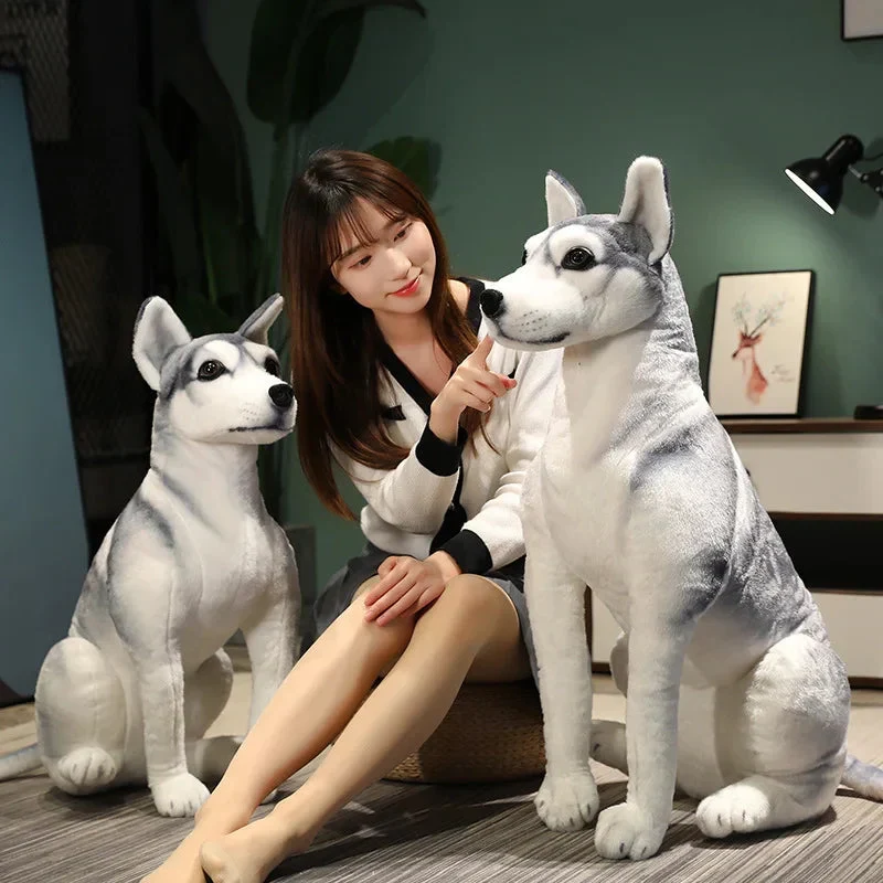 Plüschtier Siberian Husky – Kuscheltier - Stofftier weich