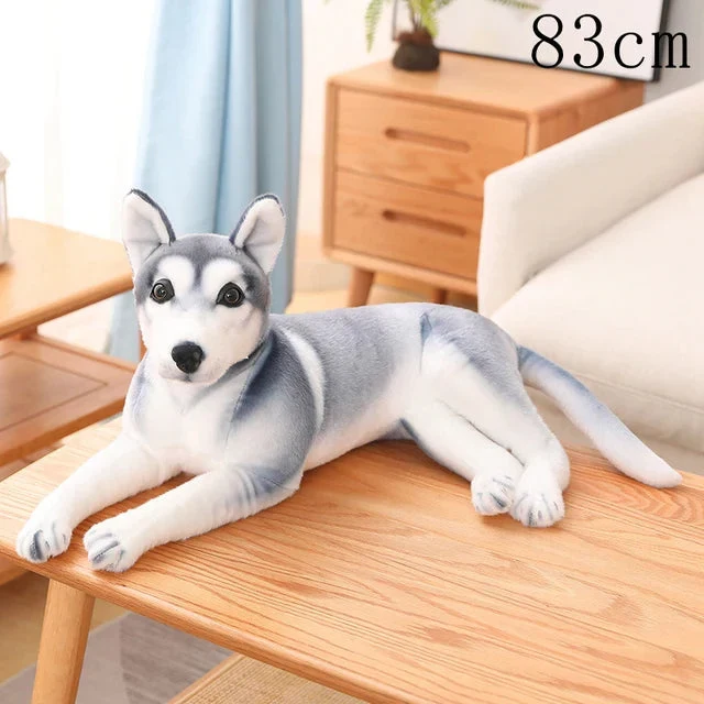 Plüschtier Siberian Husky – Kuscheltier - Stofftier weich