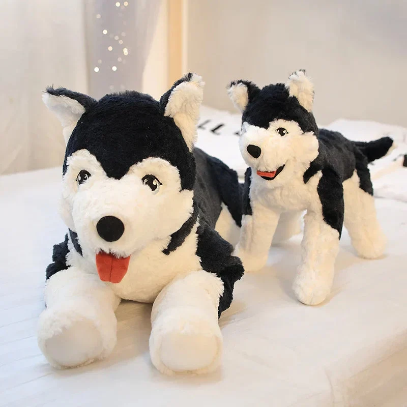 Plüschtier Husky Hund – Kuscheltier - Stofftier Hund