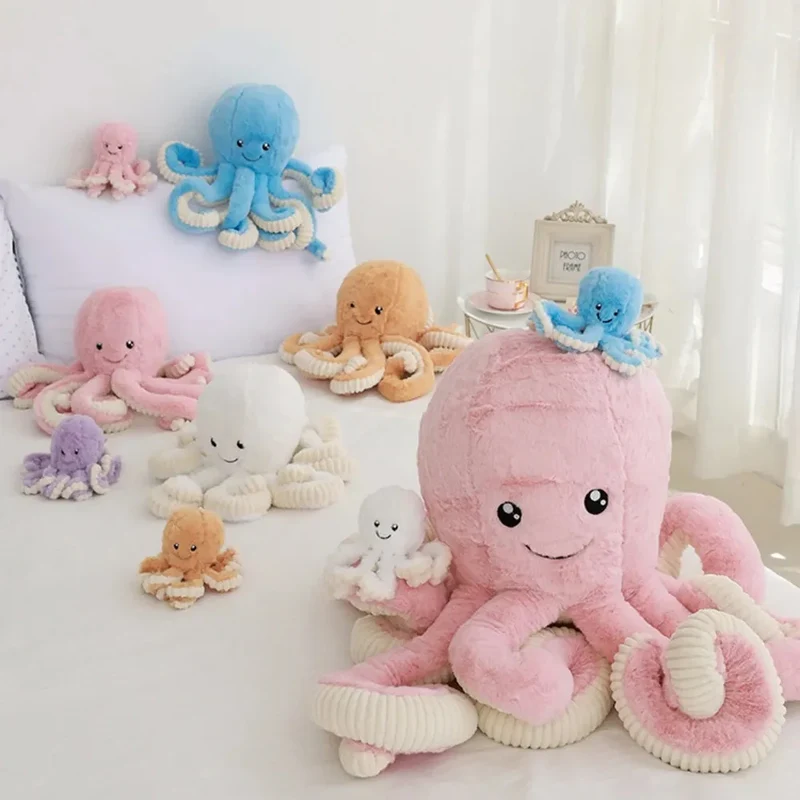 Plüschtier Oktopus – Kuscheltier - Stofftier weich