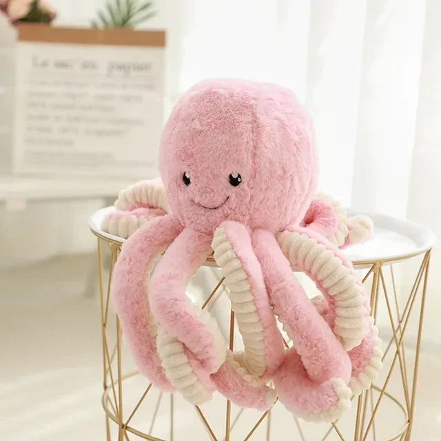 Plüschtier Oktopus – Kuscheltier - Stofftier weich