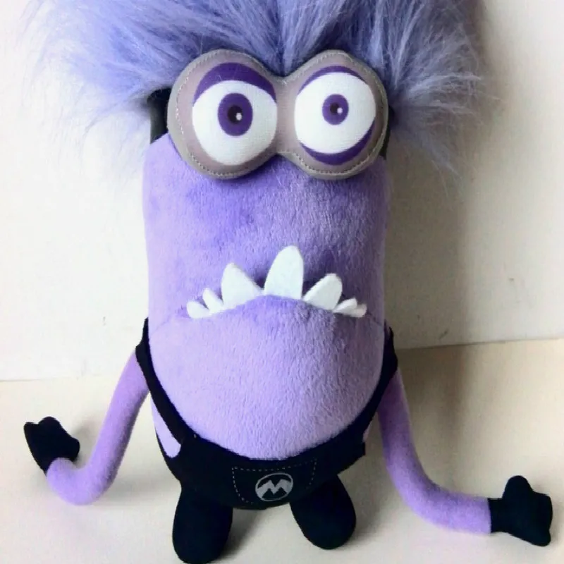 Plüschtier Lila Minion – Kuscheltier - Stofftier