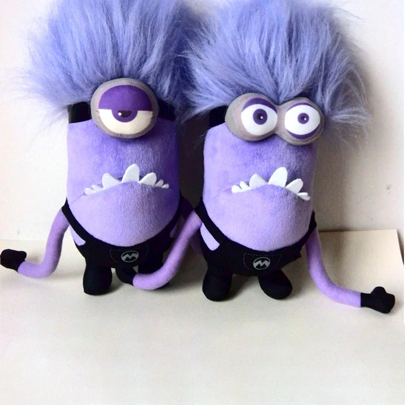 Plüschtier Lila Minion – Kuscheltier - Stofftier