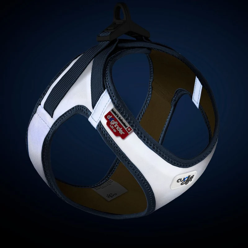 Hundegeschirr Glow Clasp Vest Harness Reflective Grey